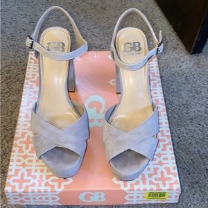 Gianni bini nude platform heels